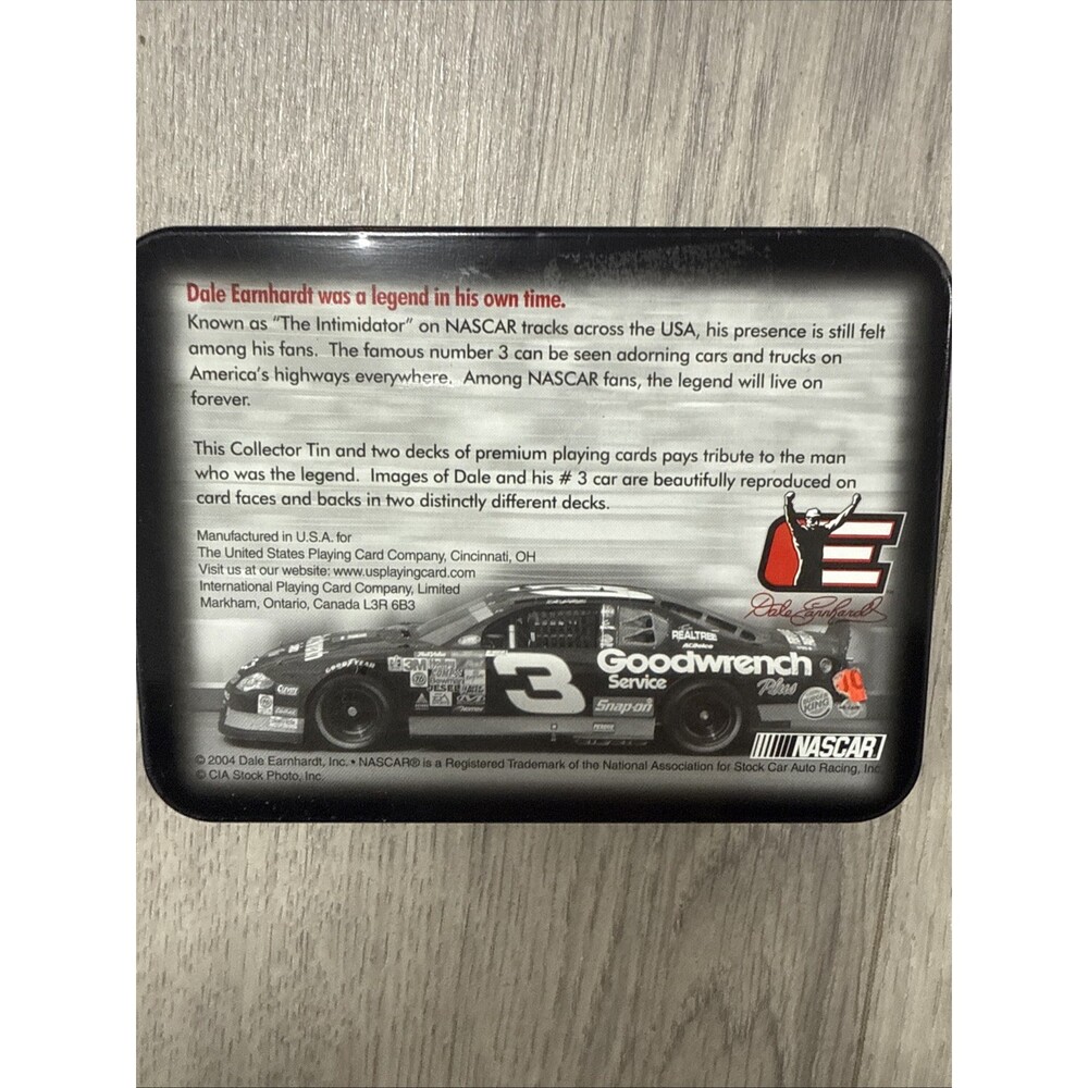 Nascar Dale Earnhardt #3 Collector Tin, 2004 - Picture 6 of 10